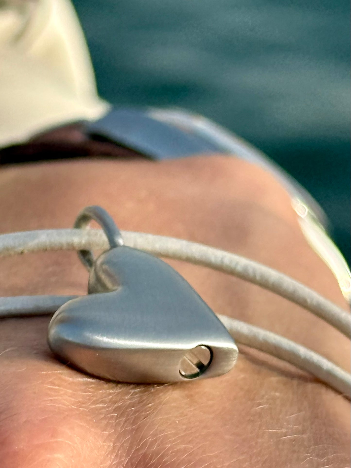 Personalised Heart Urn Necklace For Pet Or Human Memorial Ashes