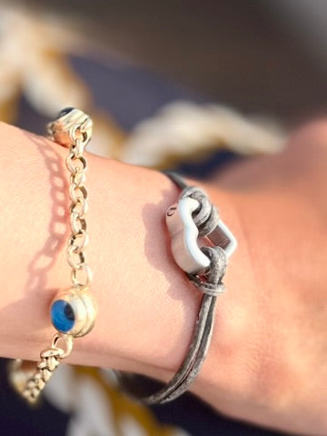 Purple Heart Memorial Bracelet: Personalised Pet Ashes Urn Jewellery